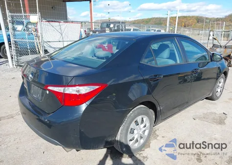 2014 Toyota Corolla L from USA, damaged, VIN 2T1BURHE7EC182505